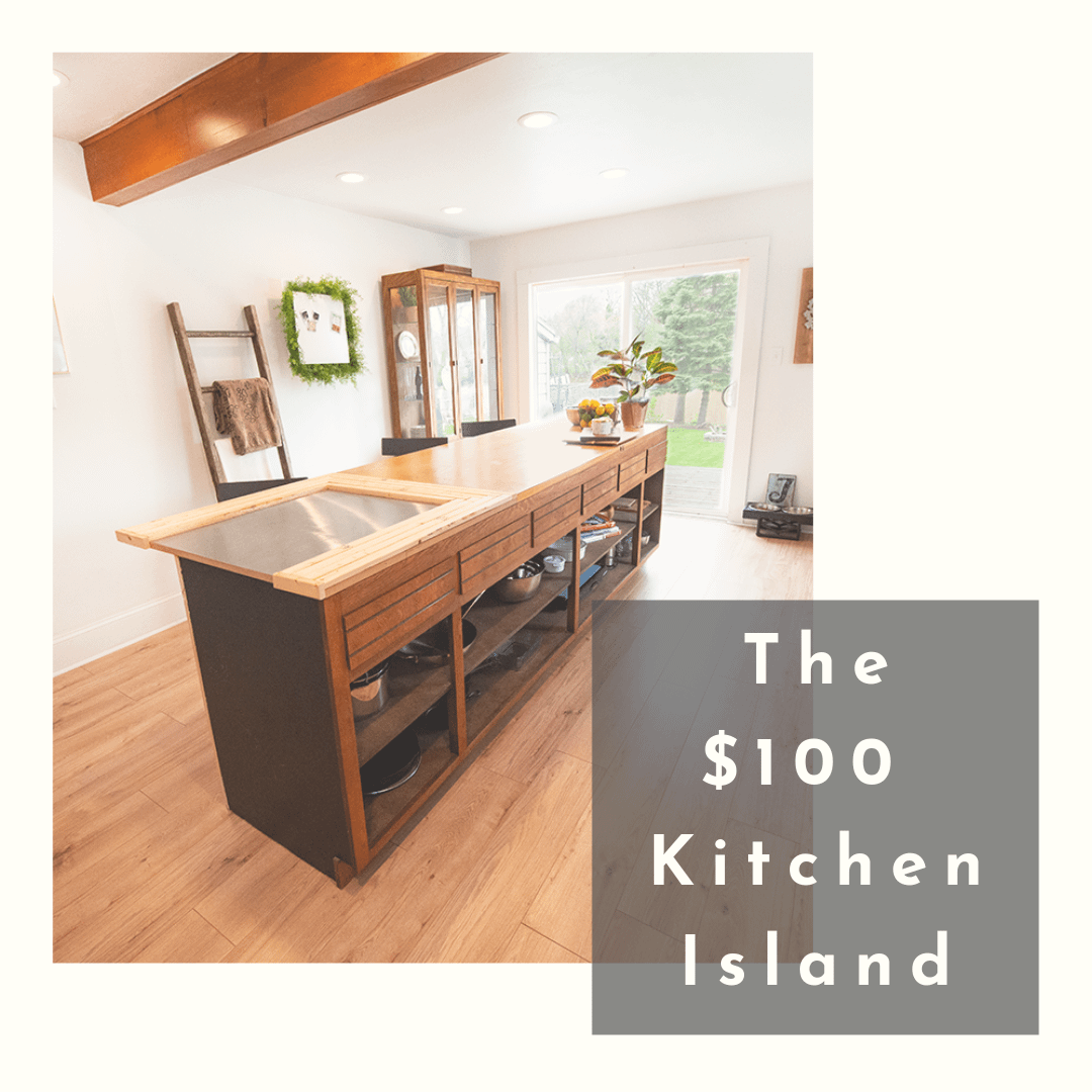 DIY Kitchen Island for Under 100 Becca McLagan Real Estate